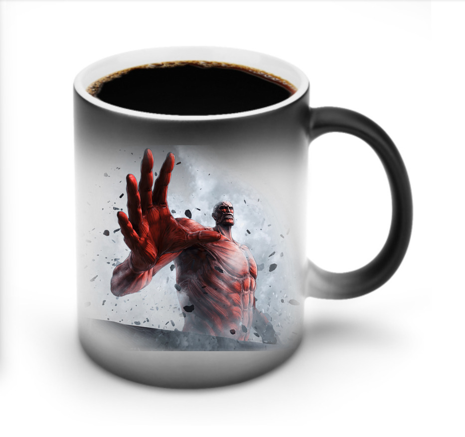 （画像用） 進撃の巨人 Attack on Titan 温度変色マグカップ