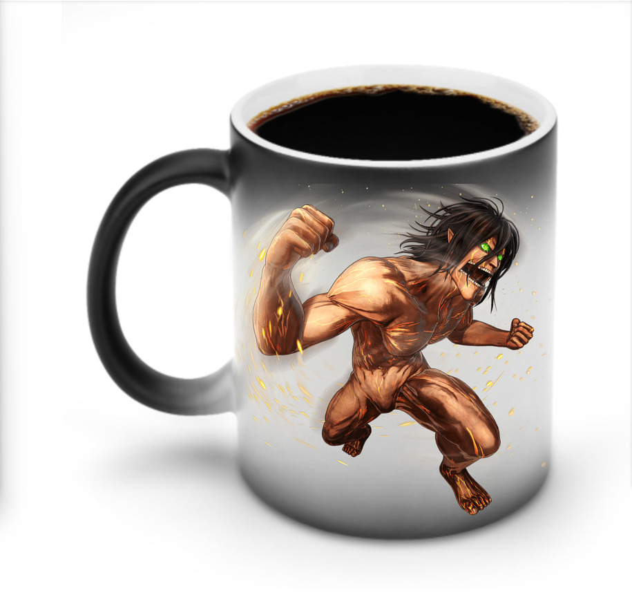 （画像用） 進撃の巨人 Attack on Titan 温度変色マグカップ