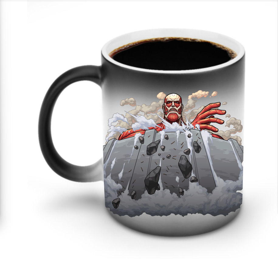 （画像用） 進撃の巨人 Attack on Titan 温度変色マグカップ