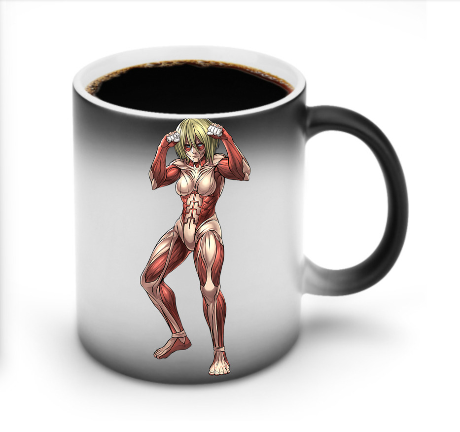 （画像用） 進撃の巨人 Attack on Titan 温度変色マグカップ