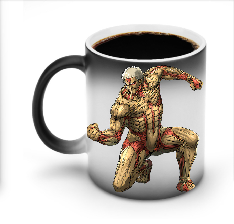 （画像用） 進撃の巨人 Attack on Titan 温度変色マグカップ