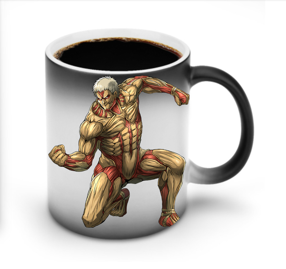 （画像用） 進撃の巨人 Attack on Titan 温度変色マグカップ