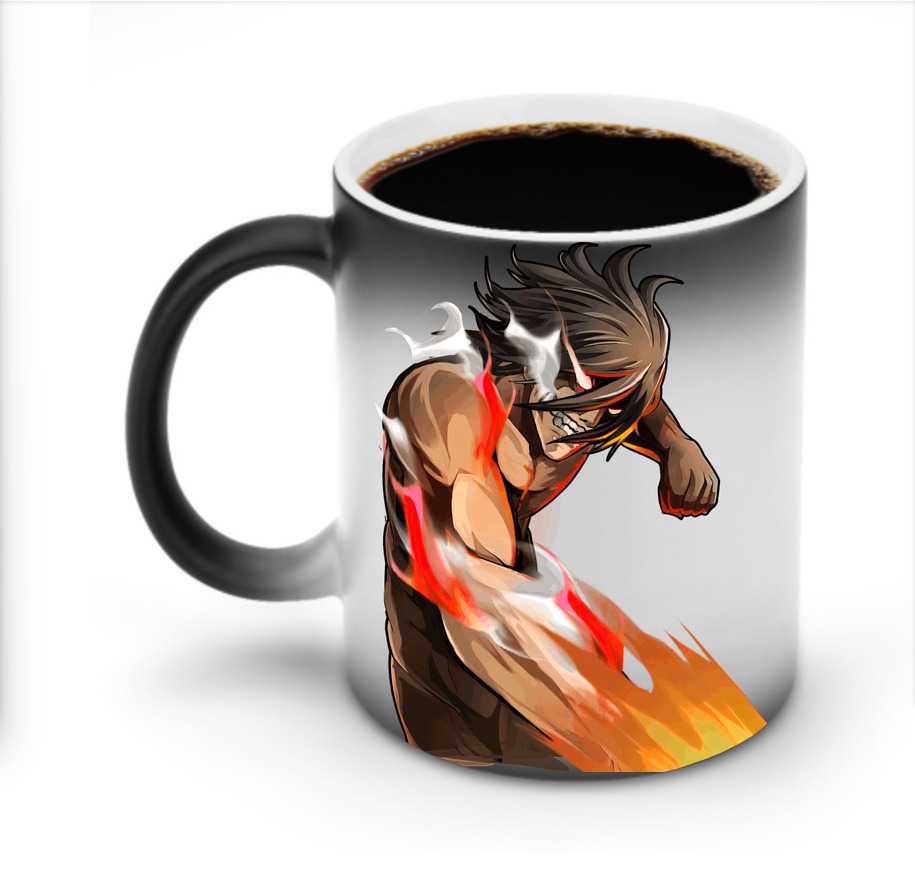 （画像用） 進撃の巨人 Attack on Titan 温度変色マグカップ