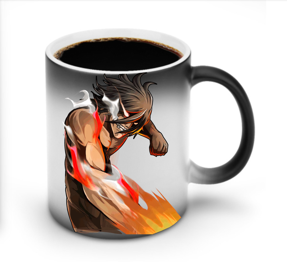 （画像用） 進撃の巨人 Attack on Titan 温度変色マグカップ