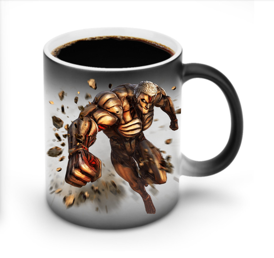 （画像用） 進撃の巨人 Attack on Titan 温度変色マグカップ