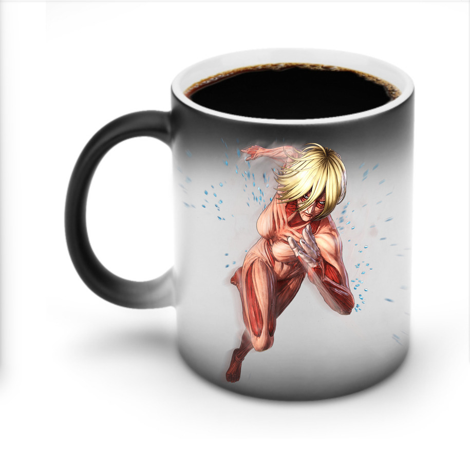 （画像用） 進撃の巨人 Attack on Titan 温度変色マグカップ
