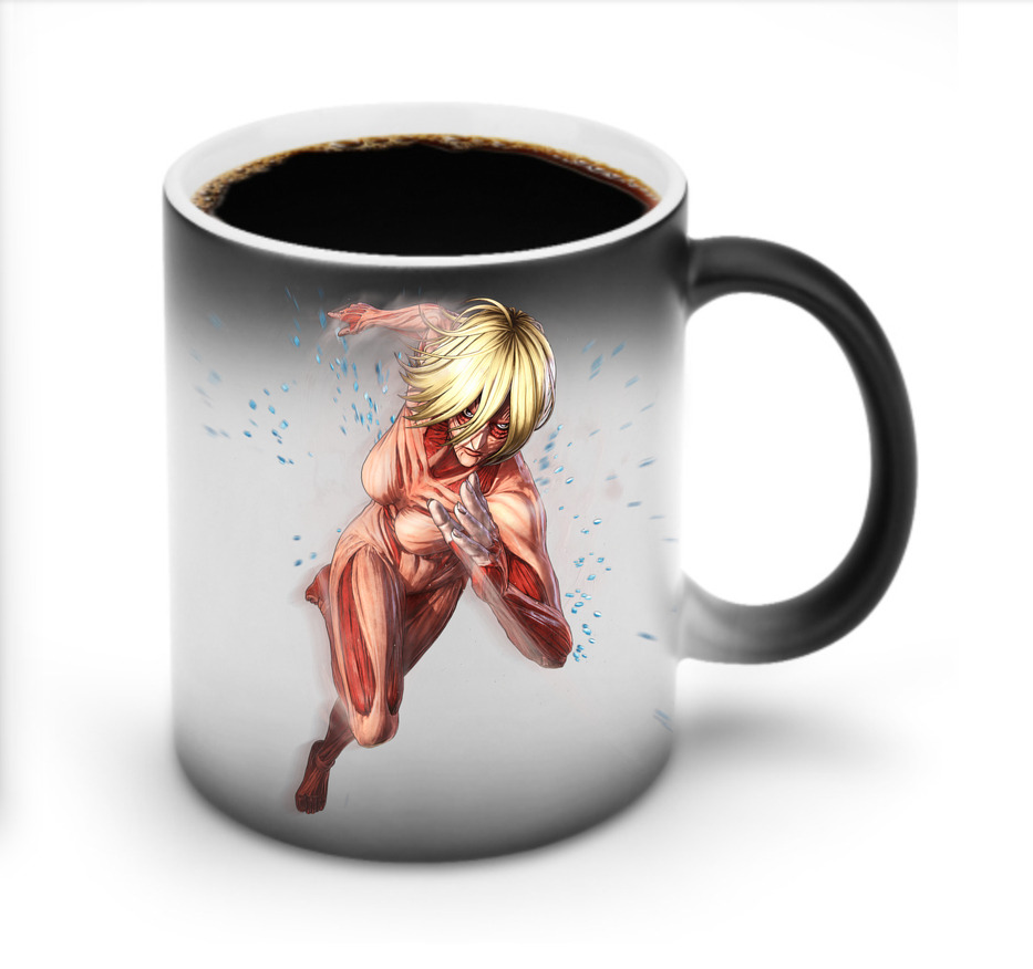 （画像用） 進撃の巨人 Attack on Titan 温度変色マグカップ