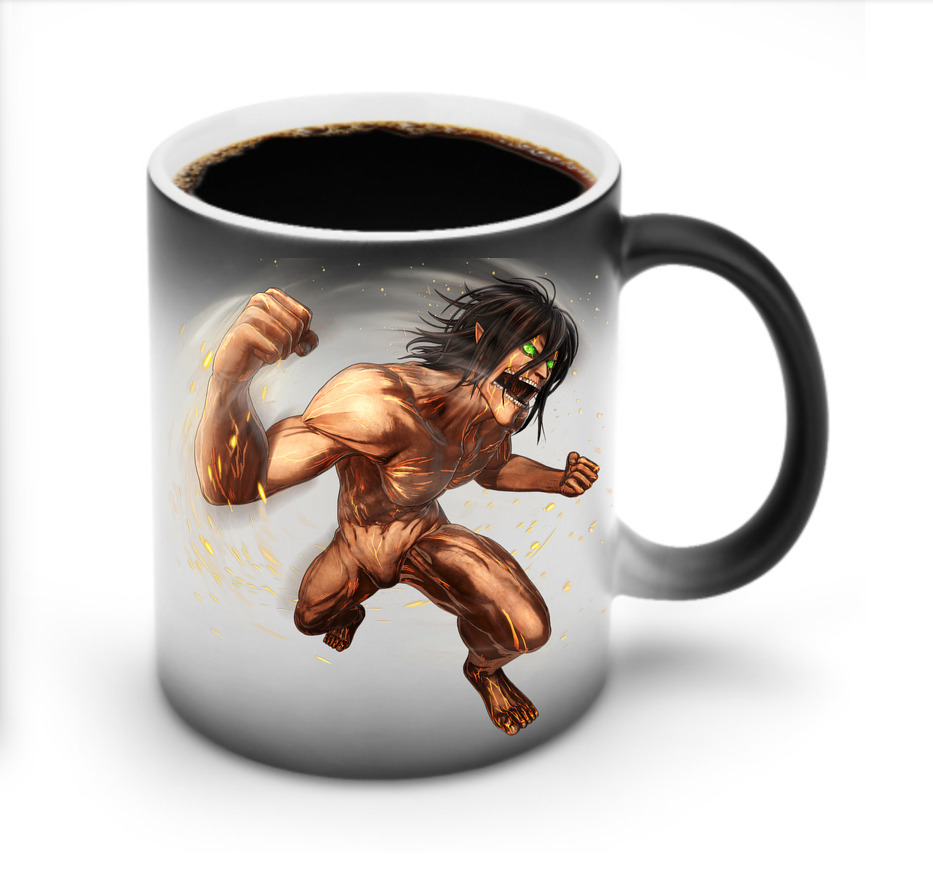（画像用） 進撃の巨人 Attack on Titan 温度変色マグカップ