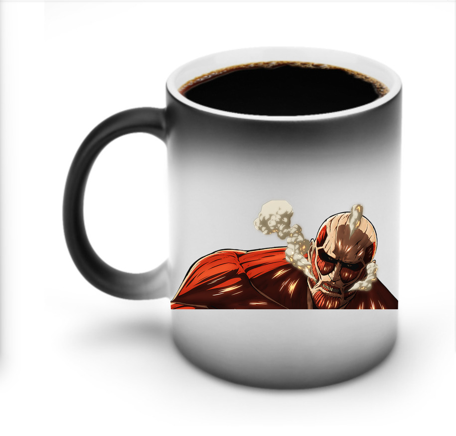（画像用） 進撃の巨人 Attack on Titan 温度変色マグカップ