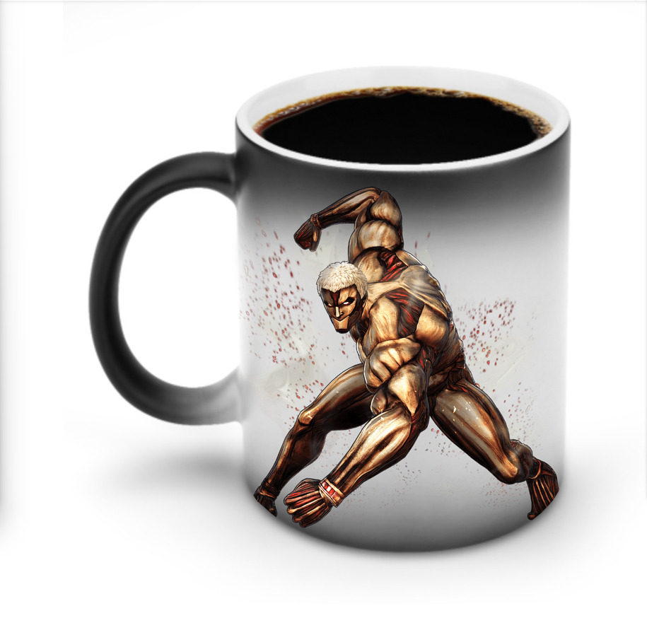 （画像用） 進撃の巨人 Attack on Titan 温度変色マグカップ