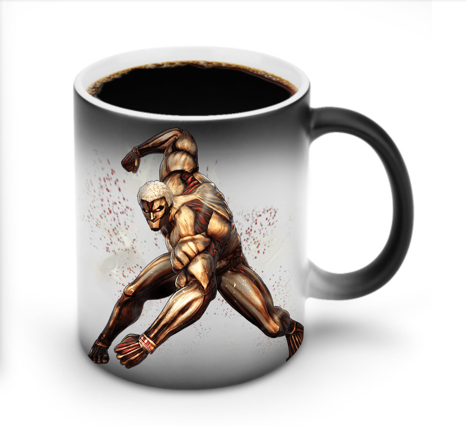 （画像用） 進撃の巨人 Attack on Titan 温度変色マグカップ