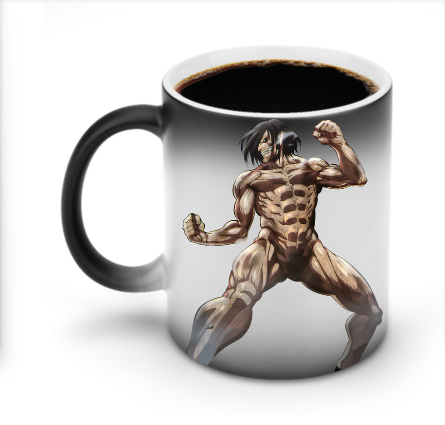 （画像用） 進撃の巨人 Attack on Titan 温度変色マグカップ