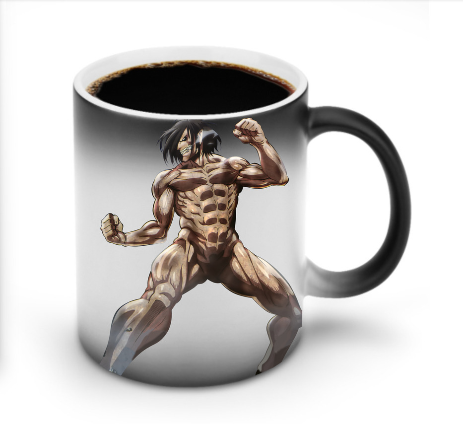 （画像用） 進撃の巨人 Attack on Titan 温度変色マグカップ