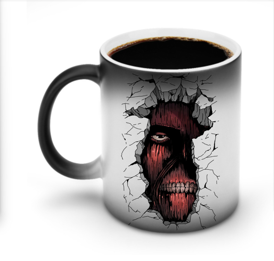 （画像用） 進撃の巨人 Attack on Titan 温度変色マグカップ