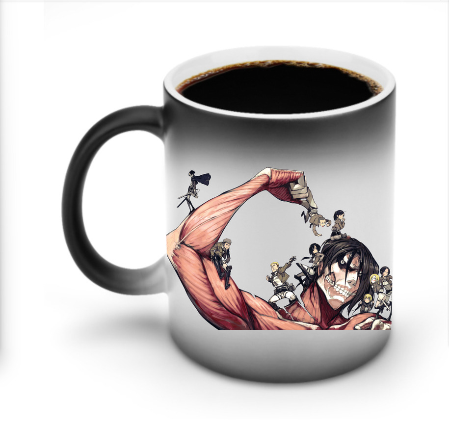 （画像用） 進撃の巨人 Attack on Titan 温度変色マグカップ