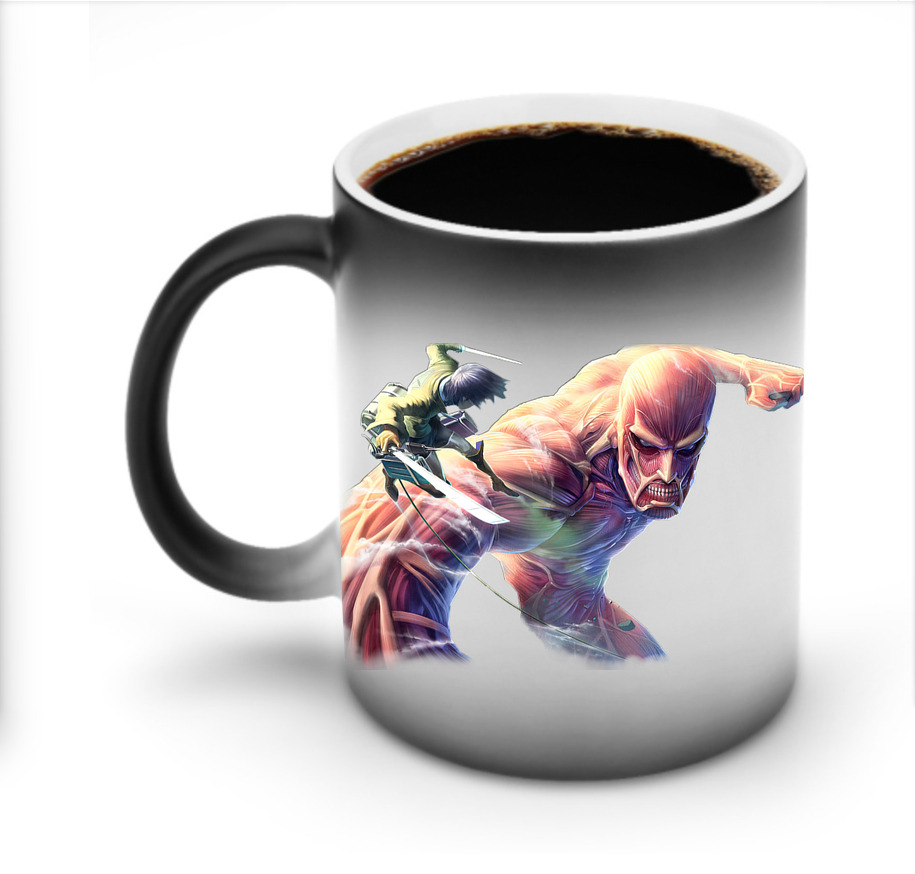 （画像用） 進撃の巨人 Attack on Titan 温度変色マグカップ