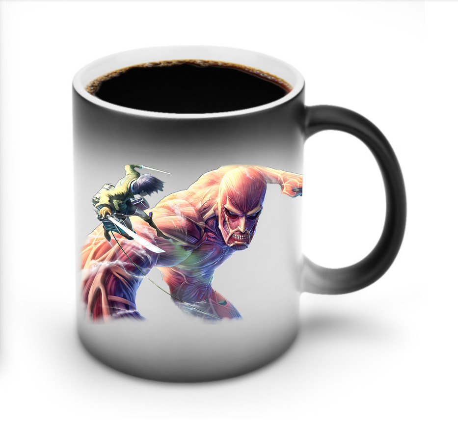 （画像用） 進撃の巨人 Attack on Titan 温度変色マグカップ