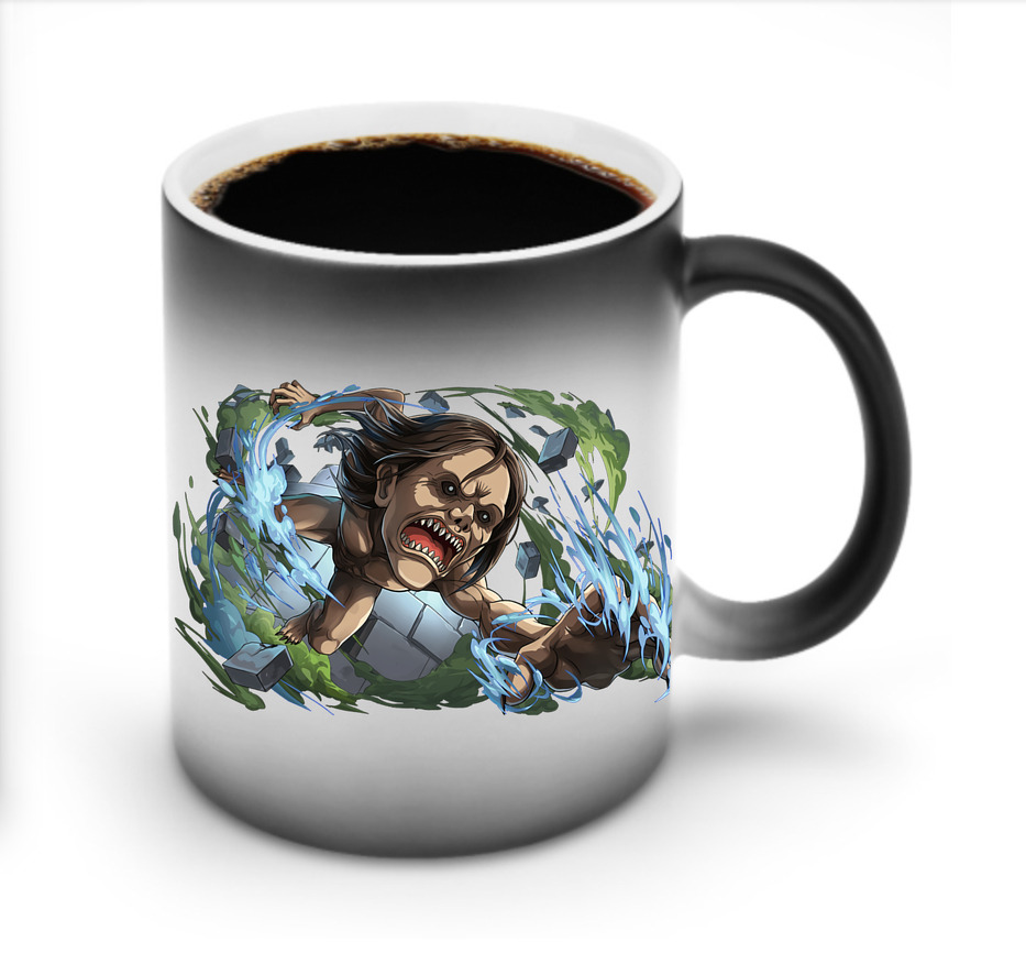 （画像用） 進撃の巨人 Attack on Titan 温度変色マグカップ