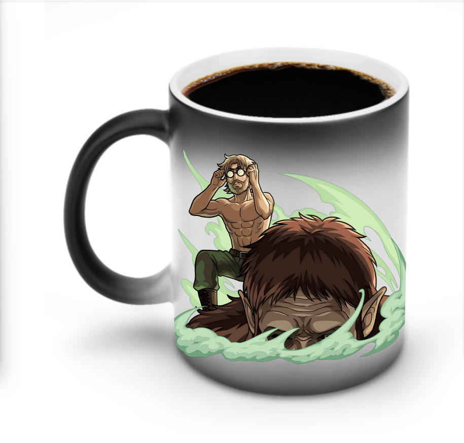 （画像用） 進撃の巨人 Attack on Titan 温度変色マグカップ