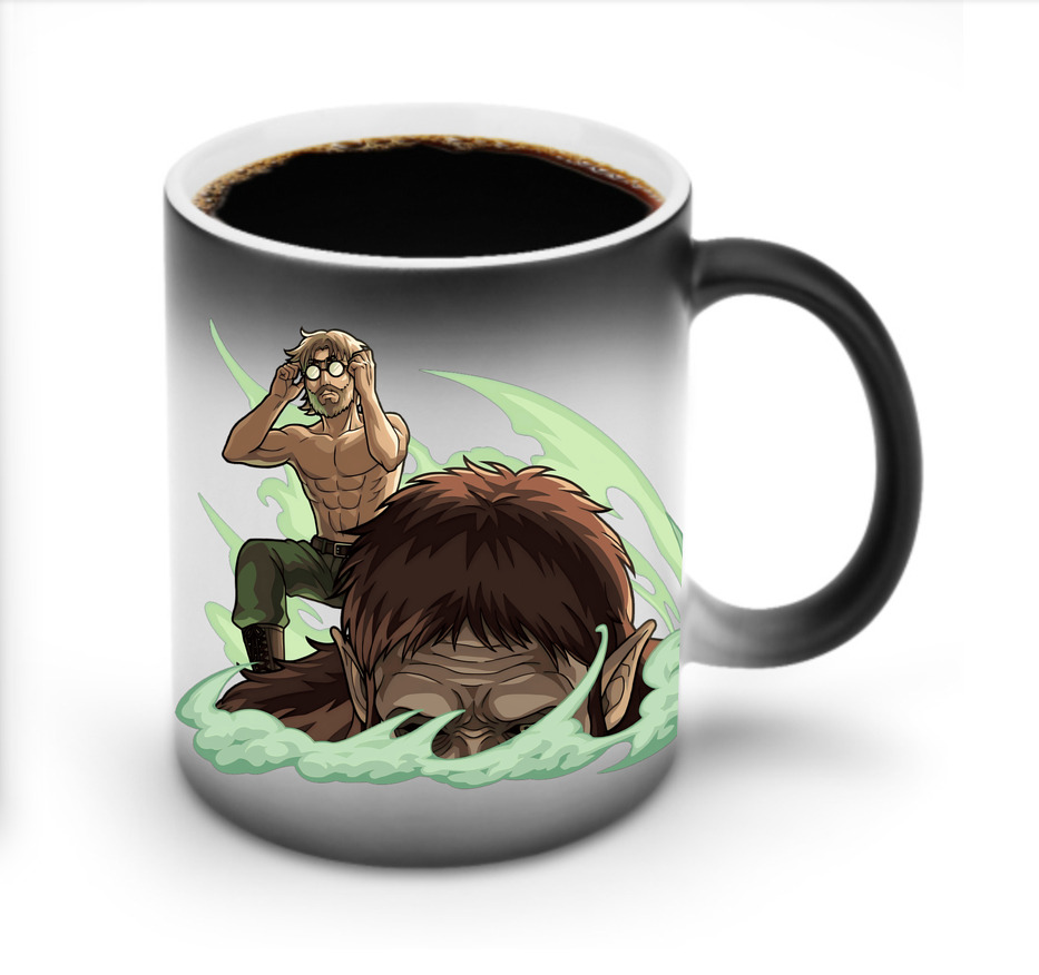 （画像用） 進撃の巨人 Attack on Titan 温度変色マグカップ
