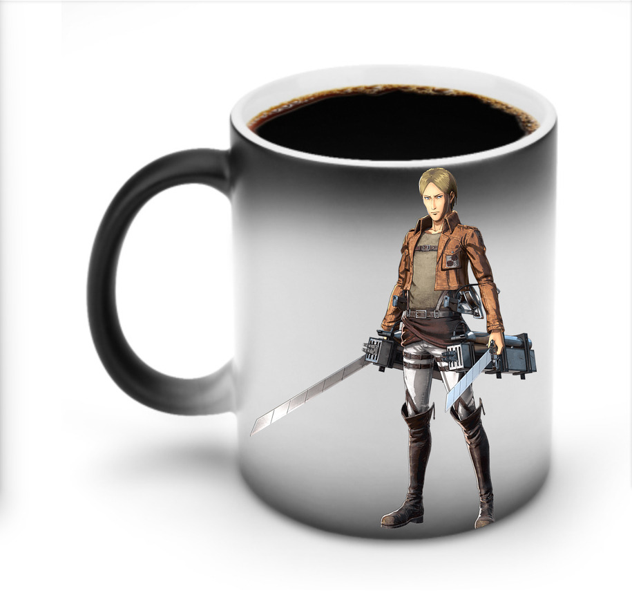 （画像用） 進撃の巨人 Attack on Titan 温度変色マグカップ
