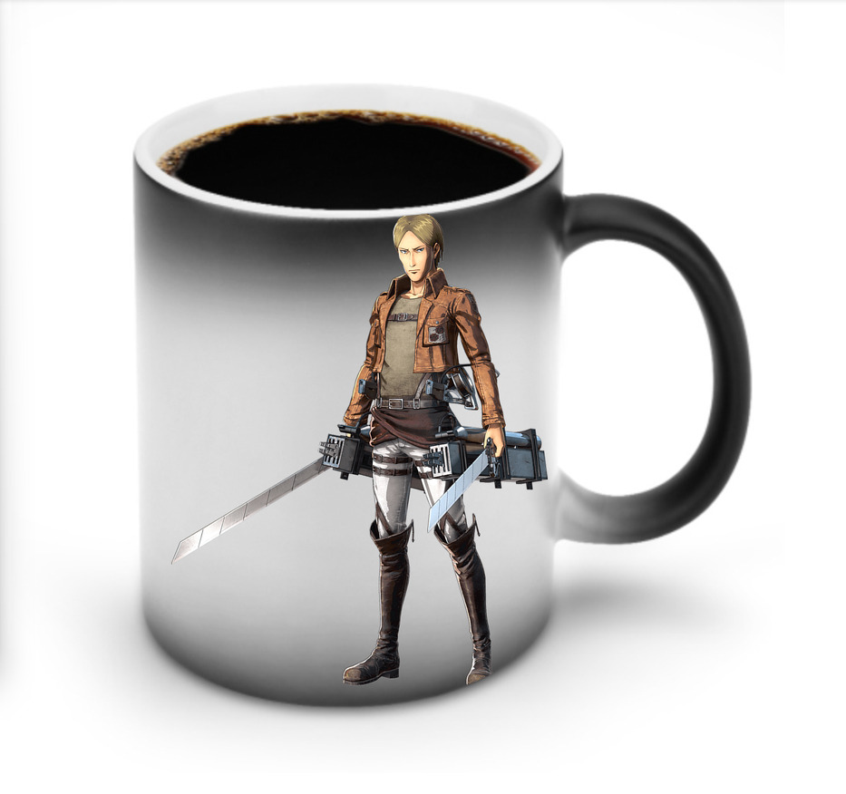 （画像用） 進撃の巨人 Attack on Titan 温度変色マグカップ