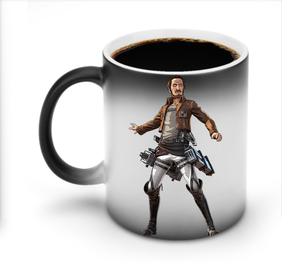 （画像用） 進撃の巨人 Attack on Titan 温度変色マグカップ