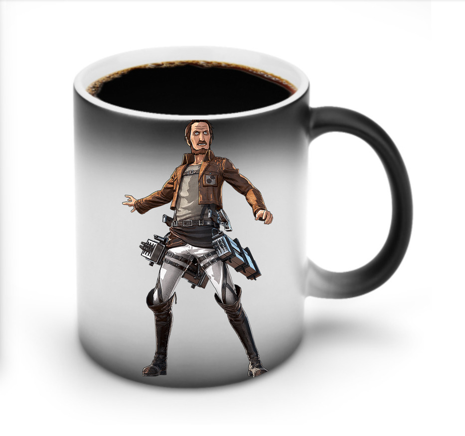 （画像用） 進撃の巨人 Attack on Titan 温度変色マグカップ