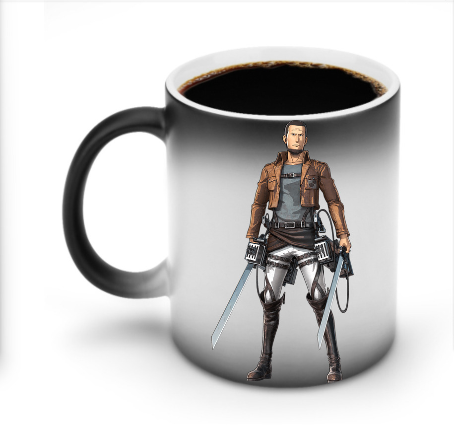（画像用） 進撃の巨人 Attack on Titan 温度変色マグカップ