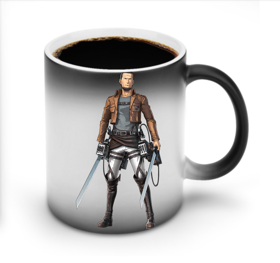 （画像用） 進撃の巨人 Attack on Titan 温度変色マグカップ