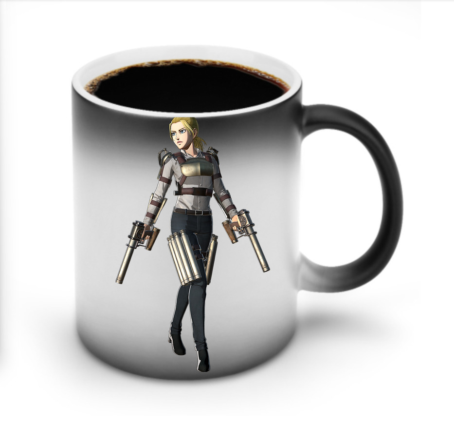 （画像用） 進撃の巨人 Attack on Titan 温度変色マグカップ