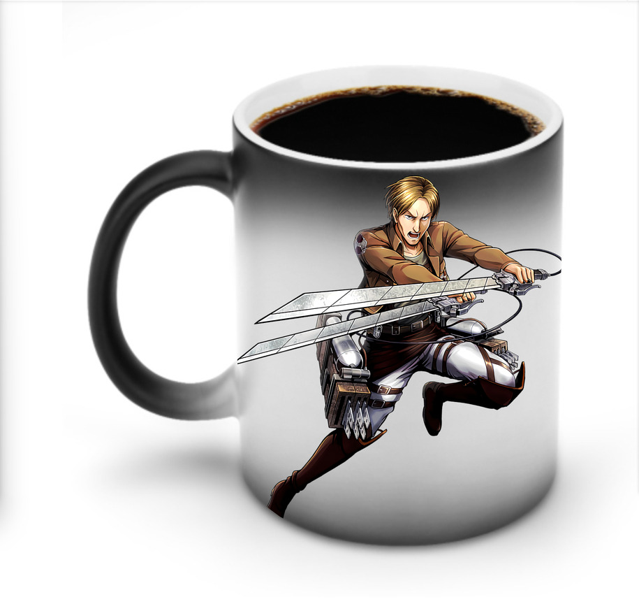 （画像用） 進撃の巨人 Attack on Titan 温度変色マグカップ
