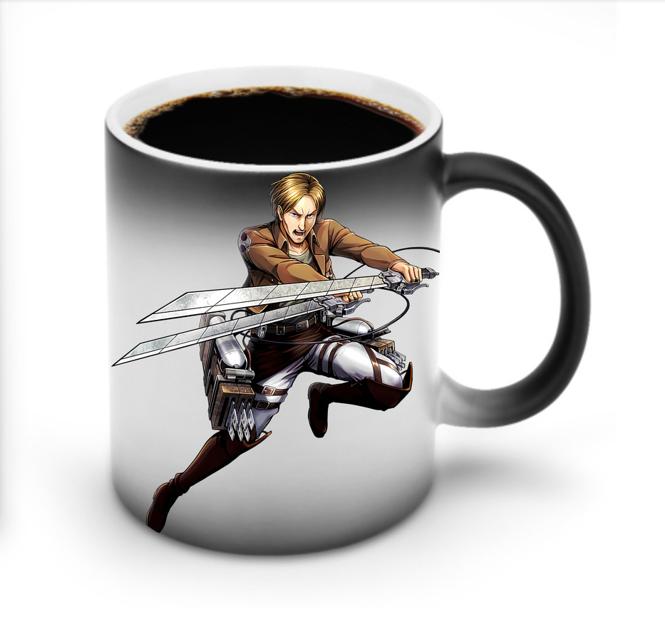 （画像用） 進撃の巨人 Attack on Titan 温度変色マグカップ