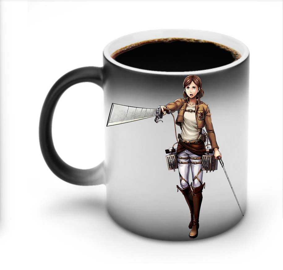 （画像用） 進撃の巨人 Attack on Titan 温度変色マグカップ