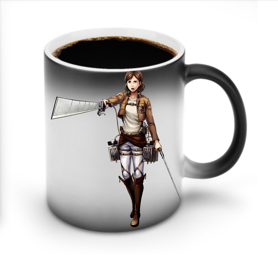 （画像用） 進撃の巨人 Attack on Titan 温度変色マグカップ