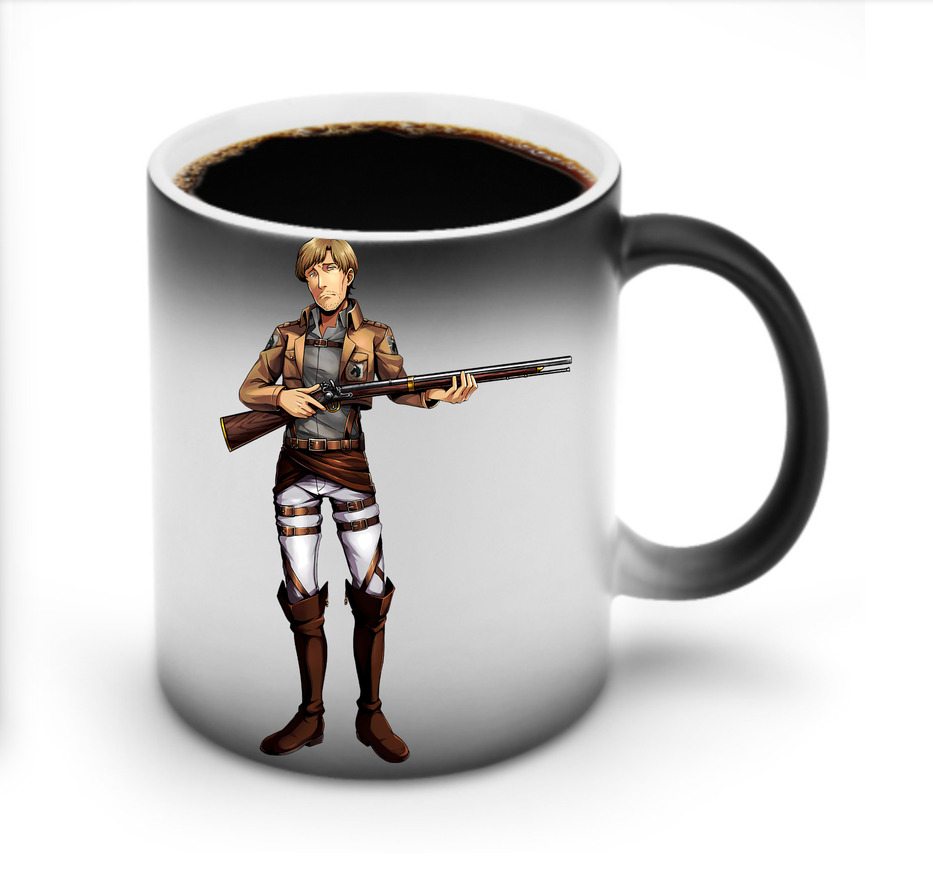 （画像用） 進撃の巨人 Attack on Titan 温度変色マグカップ