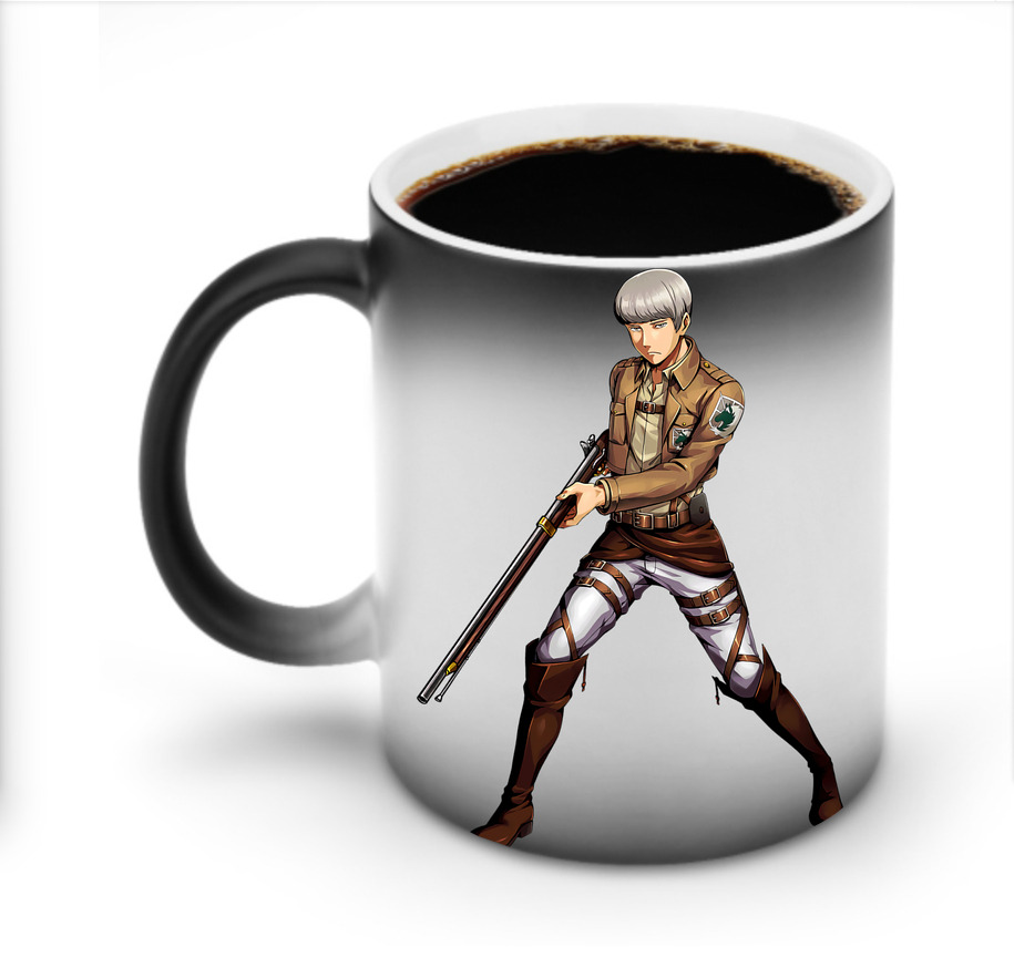 （画像用） 進撃の巨人 Attack on Titan 温度変色マグカップ
