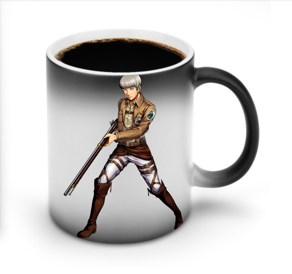 （画像用） 進撃の巨人 Attack on Titan 温度変色マグカップ
