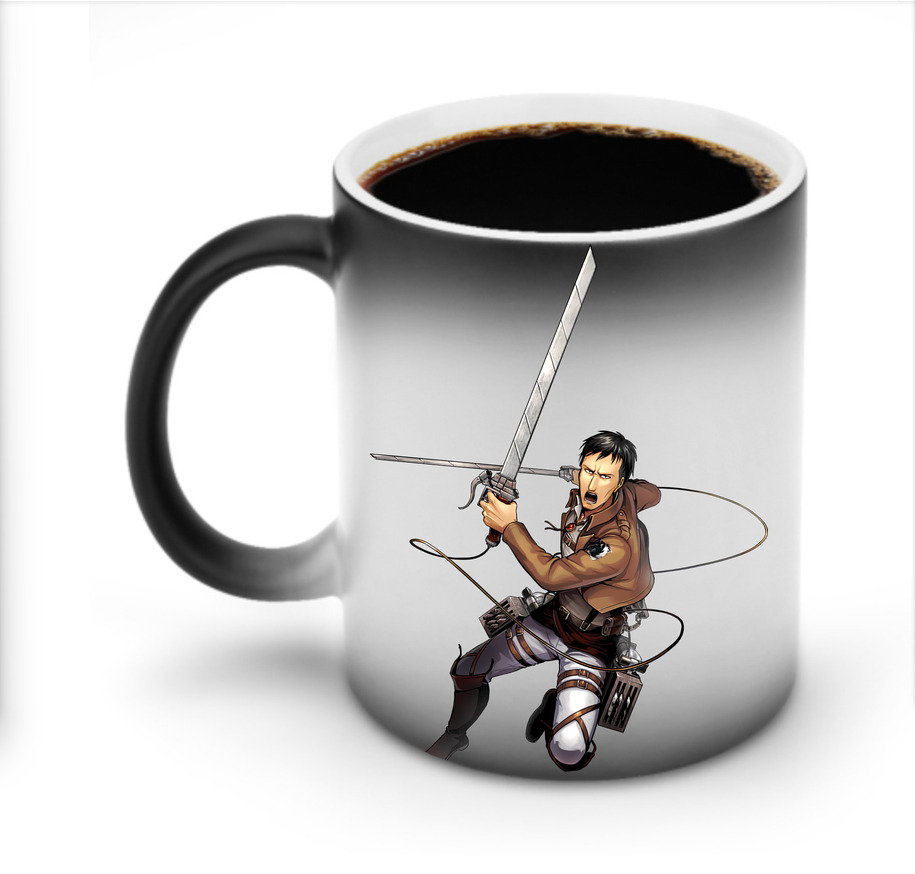 （画像用） 進撃の巨人 Attack on Titan 温度変色マグカップ