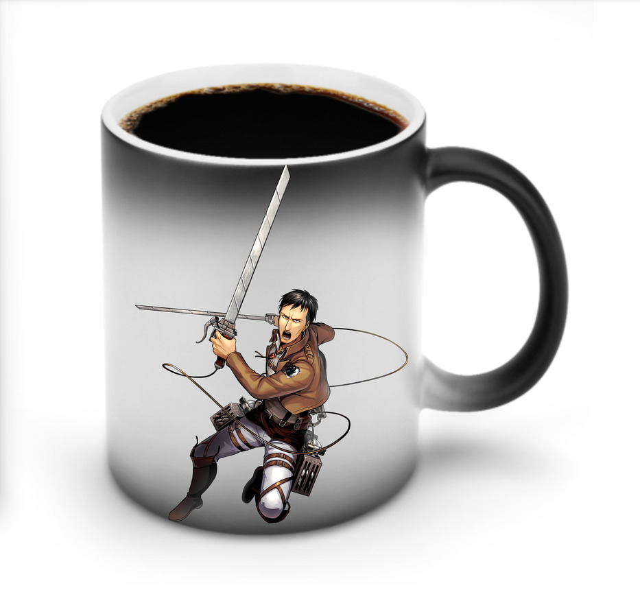 （画像用） 進撃の巨人 Attack on Titan 温度変色マグカップ