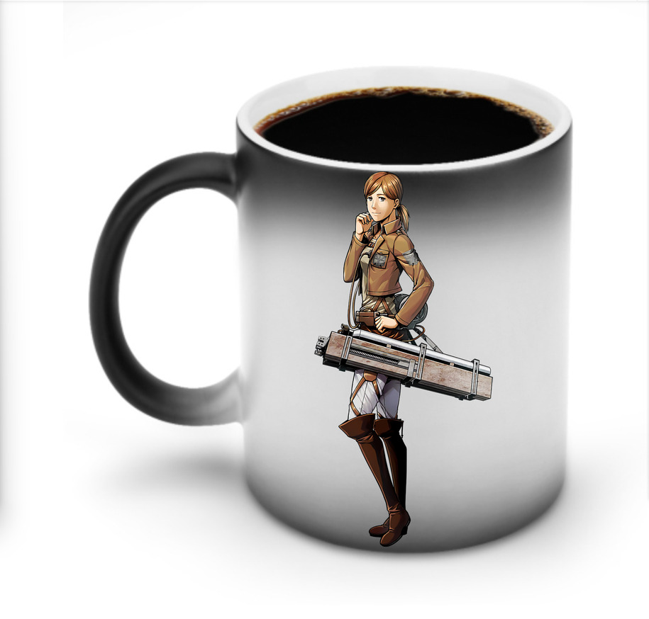 （画像用） 進撃の巨人 Attack on Titan 温度変色マグカップ