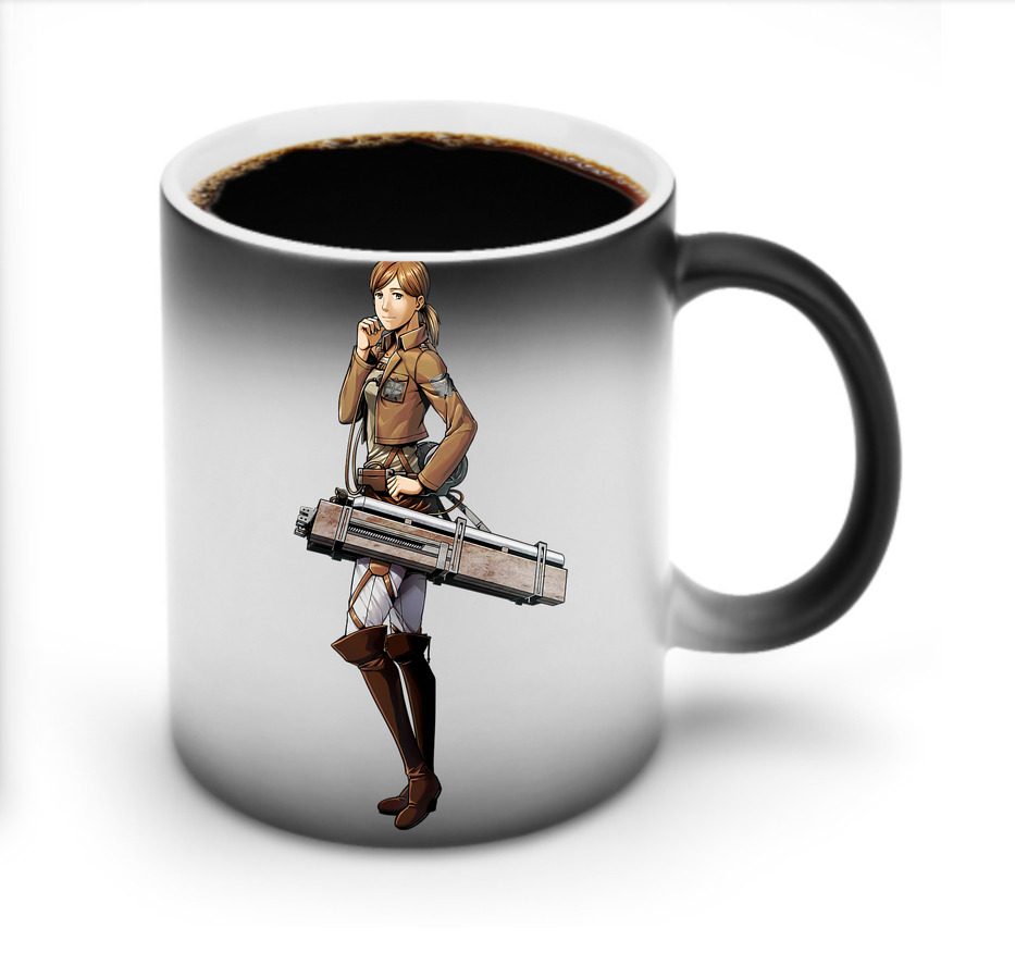 （画像用） 進撃の巨人 Attack on Titan 温度変色マグカップ