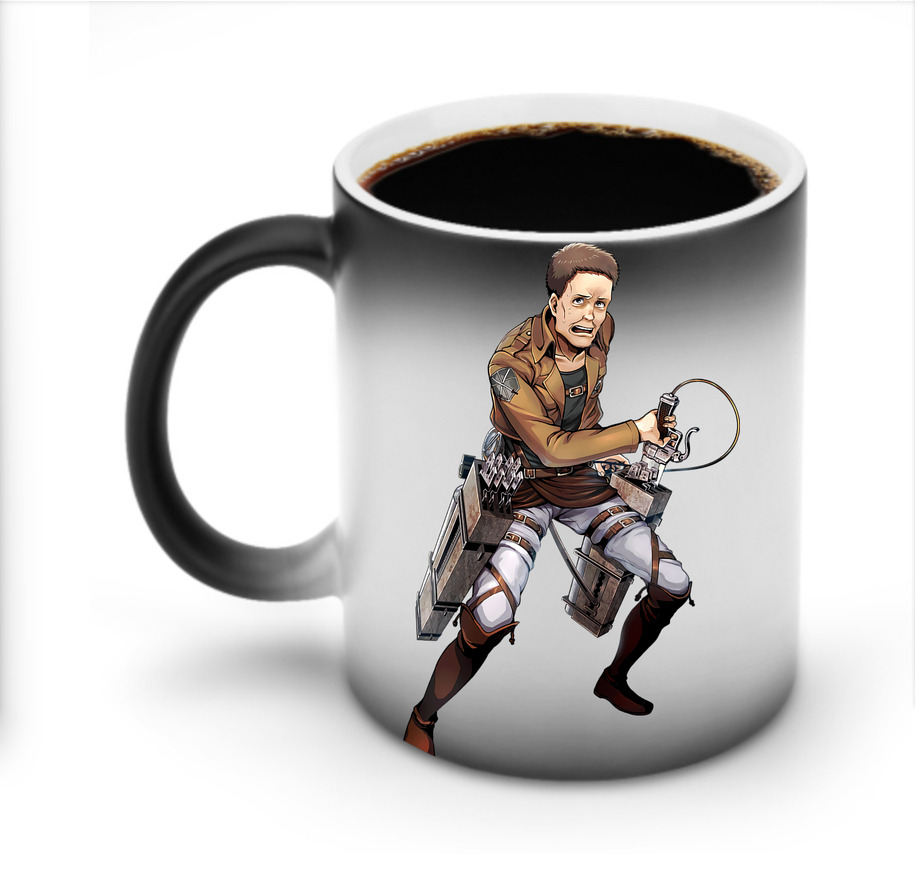 （画像用） 進撃の巨人 Attack on Titan 温度変色マグカップ