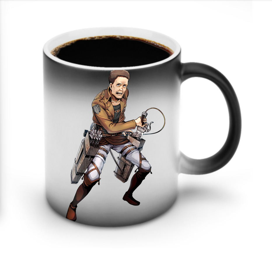 （画像用） 進撃の巨人 Attack on Titan 温度変色マグカップ