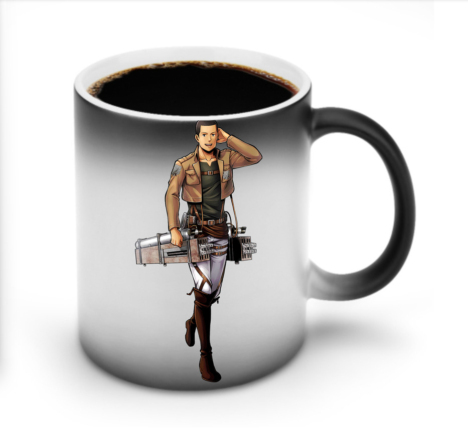（画像用） 進撃の巨人 Attack on Titan 温度変色マグカップ