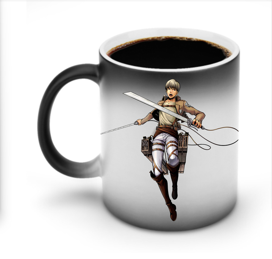 （画像用） 進撃の巨人 Attack on Titan 温度変色マグカップ