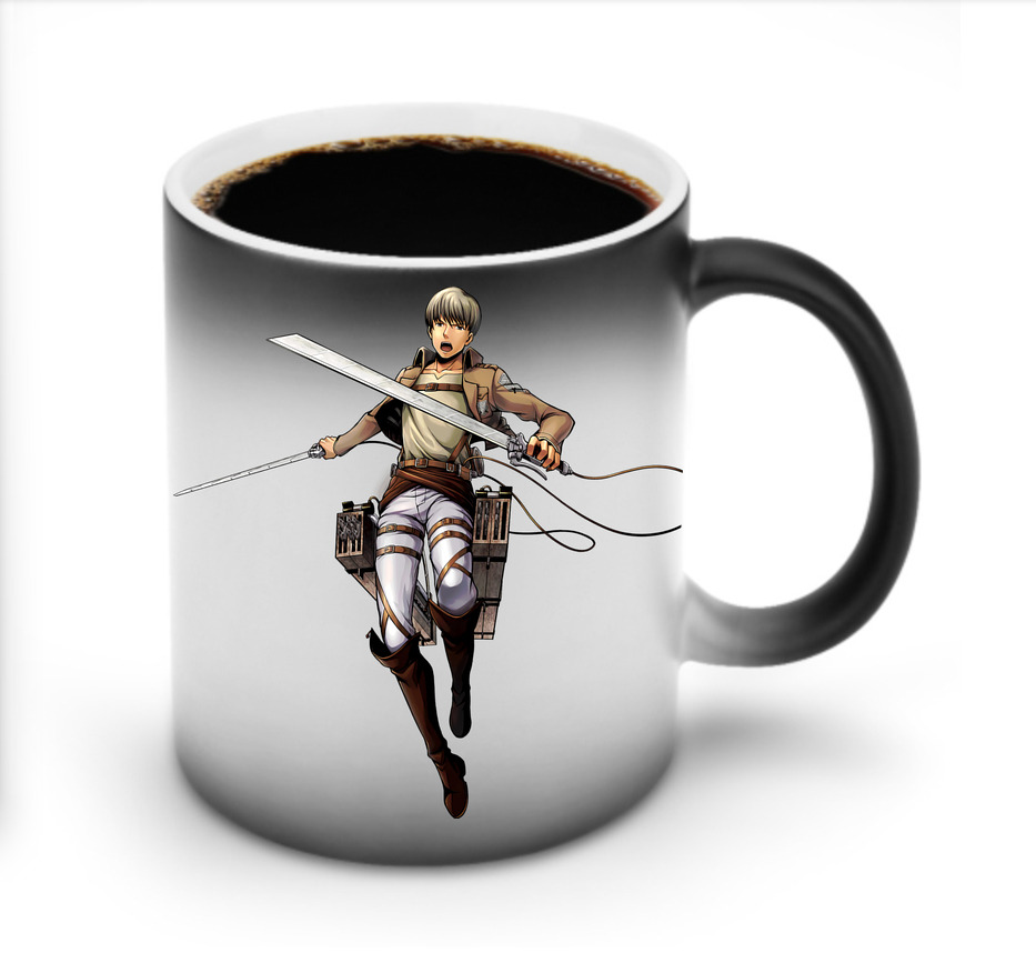 （画像用） 進撃の巨人 Attack on Titan 温度変色マグカップ
