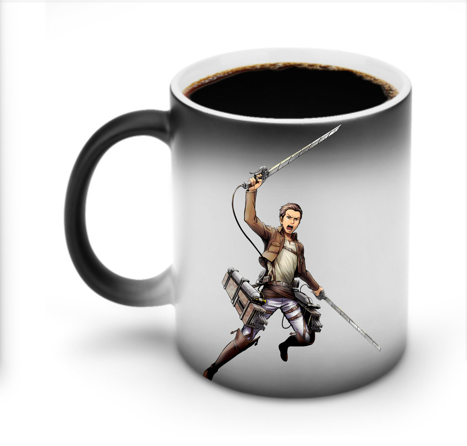 （画像用） 進撃の巨人 Attack on Titan 温度変色マグカップ