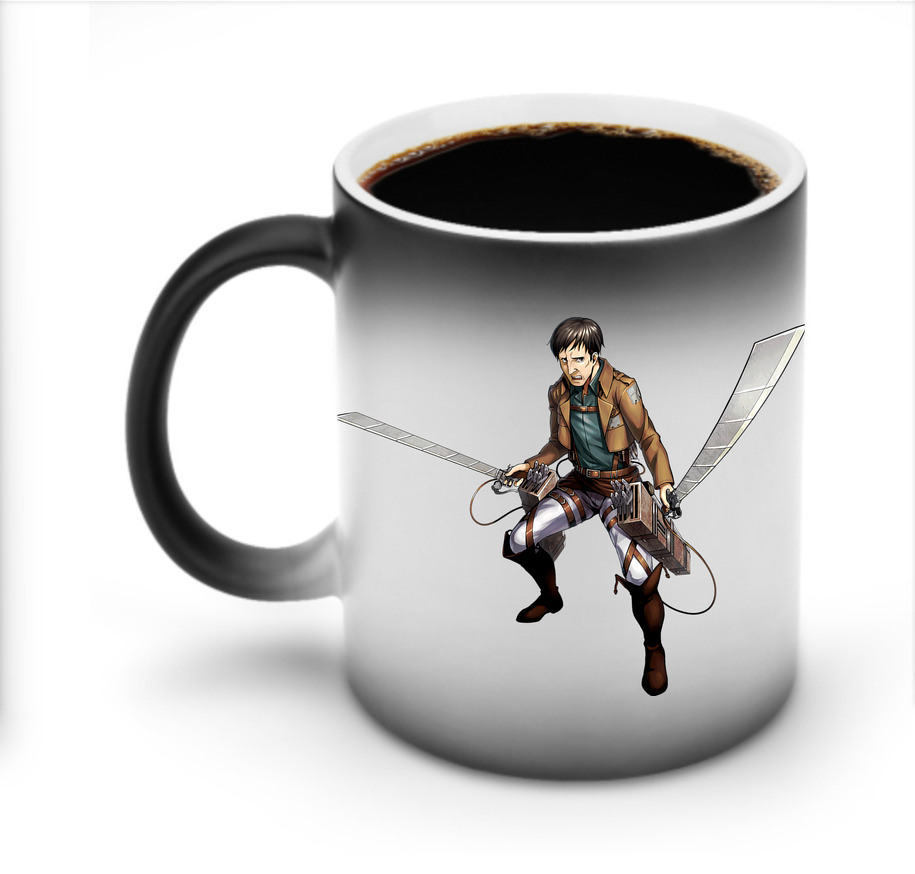 （画像用） 進撃の巨人 Attack on Titan 温度変色マグカップ