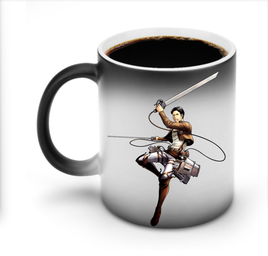 （画像用） 進撃の巨人 Attack on Titan 温度変色マグカップ